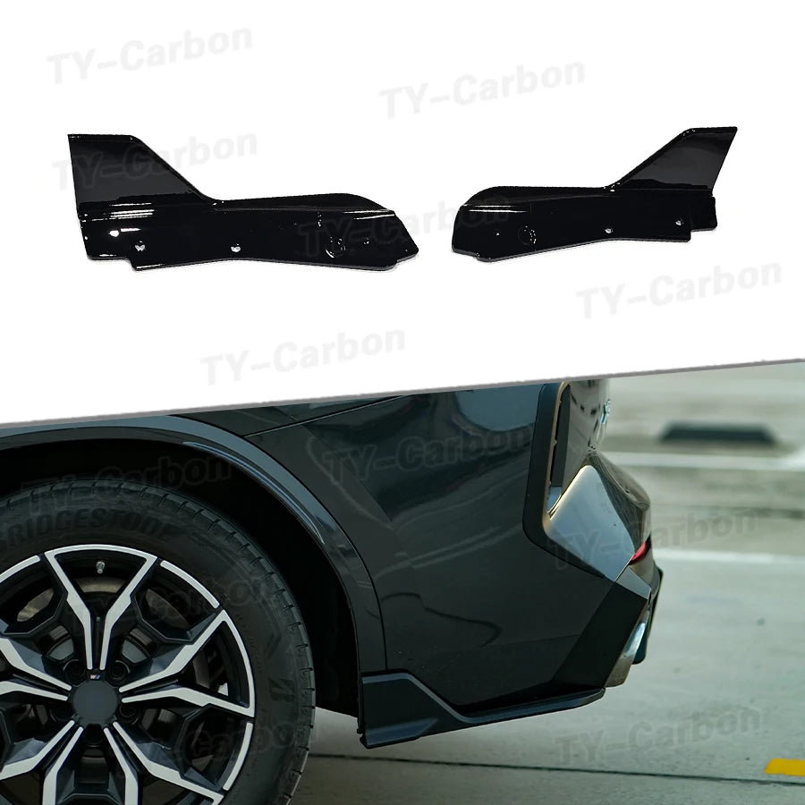 For BMW X3 IX3 G01 G08 Vten Rear Bumper Side Splitters 2022-2024