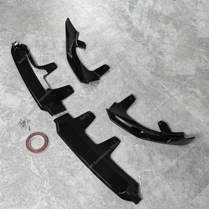 For BMW X3 G45 M50 M M Performance Gloss Black ABS Front Bumper