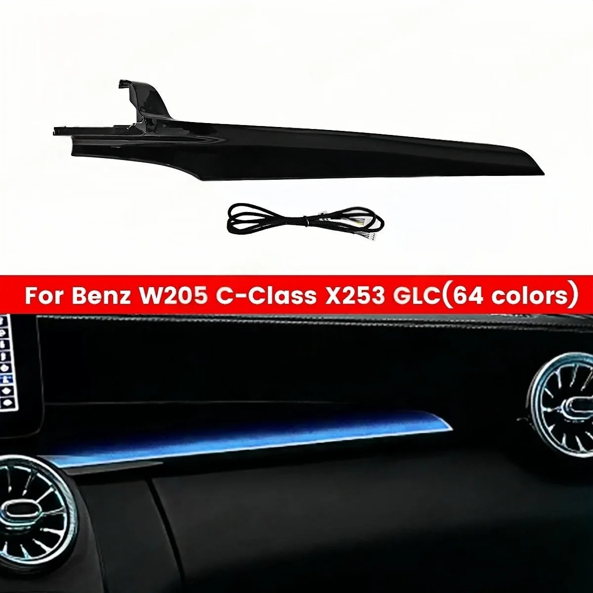 For Mercedes-Benz W205 X253 Glc C-class Passenger Atmosphere