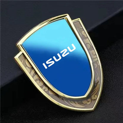 For Isuzu D-MAX D Max Dmax Metal Shield Emblem Side Fender Body