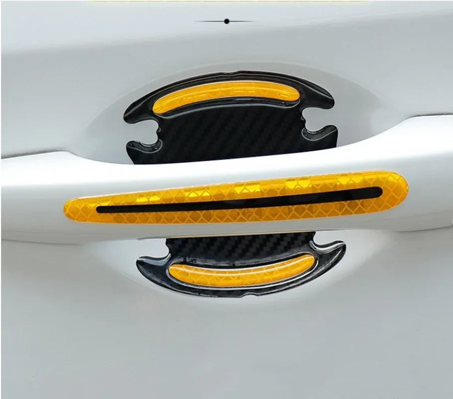 Door Handle Protective Cover Stickers Safety Bumper Sticker