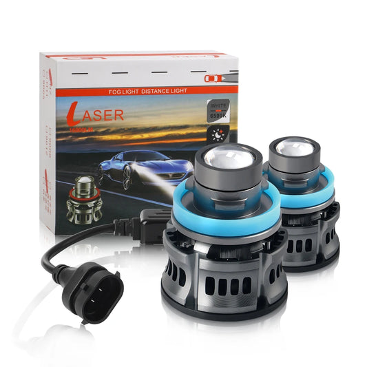 H11 H7 Laser Headlight Bulbs Canbus 9006 9005 HB3