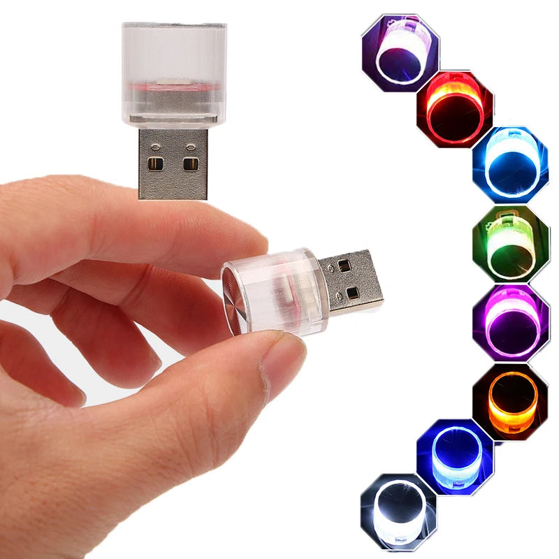 MINI USB Ambient Colorful Flash Portable Atmosphere Party