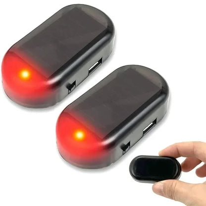 Simulation Warning Flashing Alarm Interior Sensing Solar