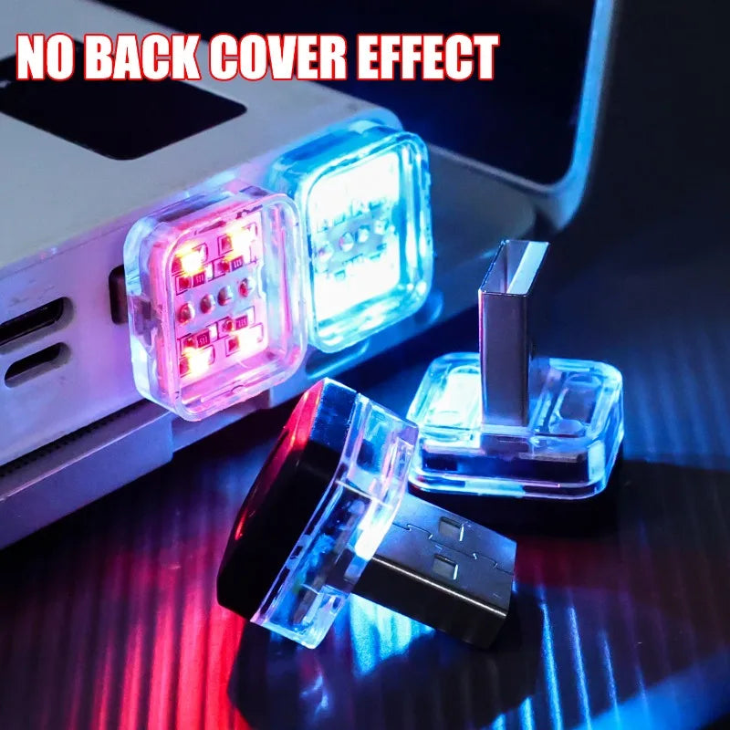 For Auto Laptop Power Bank MINI USB Night Interior Atmosphere