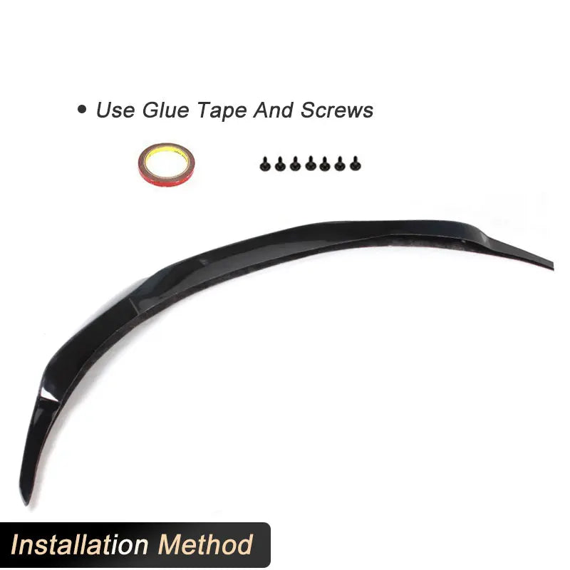 For BMW 6 Series E63 E64 Front Bumper Lip Spoiler Carbon Fiber