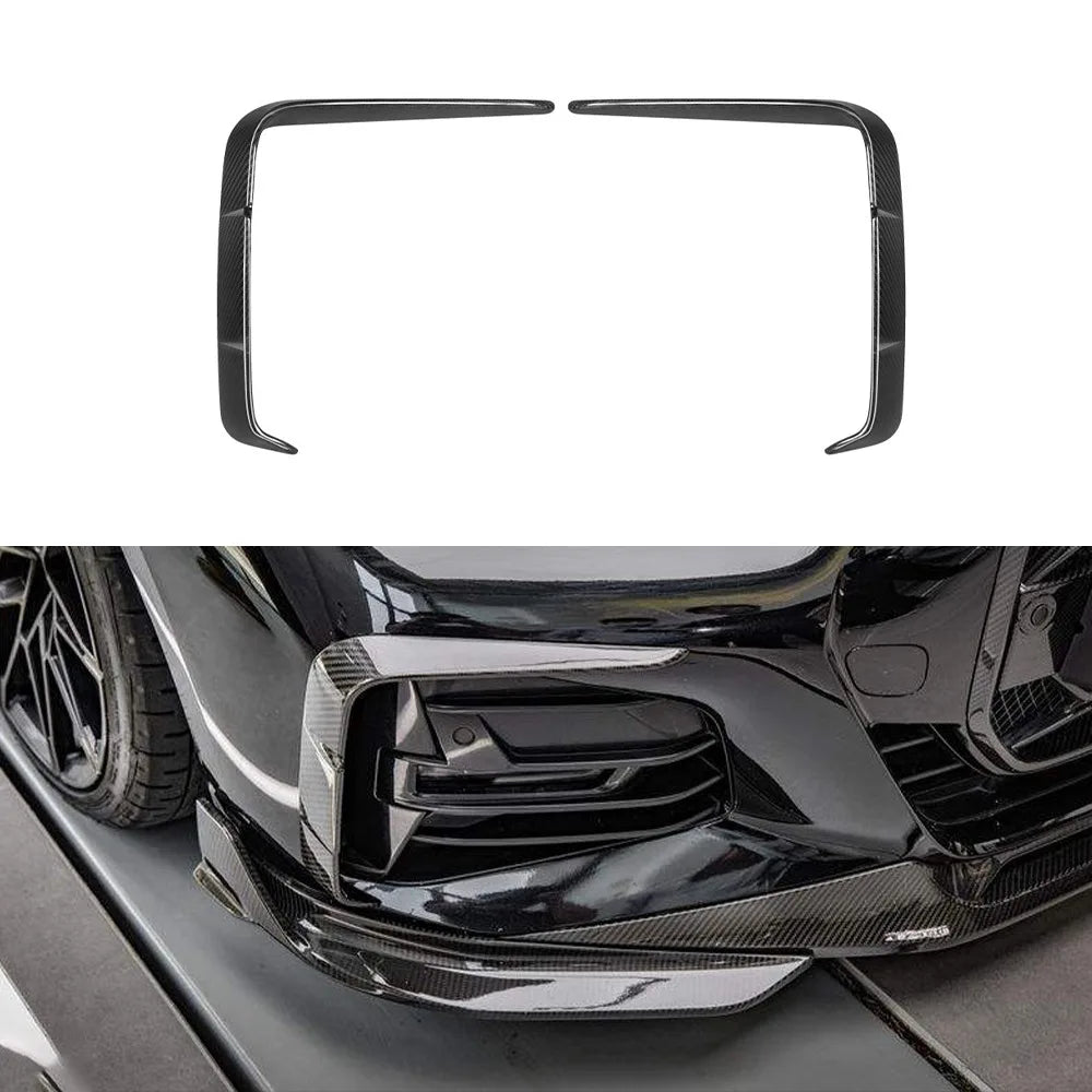 For BMW 8 Series G14 G15 G16 Dry Carbon Fiber Front Rear Bumpers