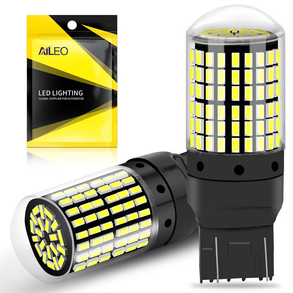 Aileo 2PCS T20 W21W 7440 Brake Front Rear Turn