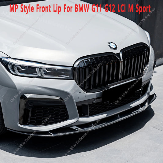 For BMW G11 G12 M Sport Lci Mp Front Bumper Splitter Lip Spoiler