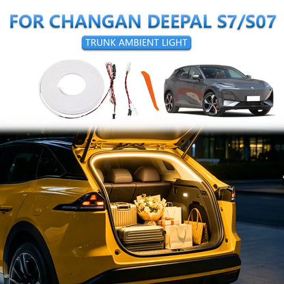 For Changan Deepal S7 S07 Rear Trunk Surround Silicone