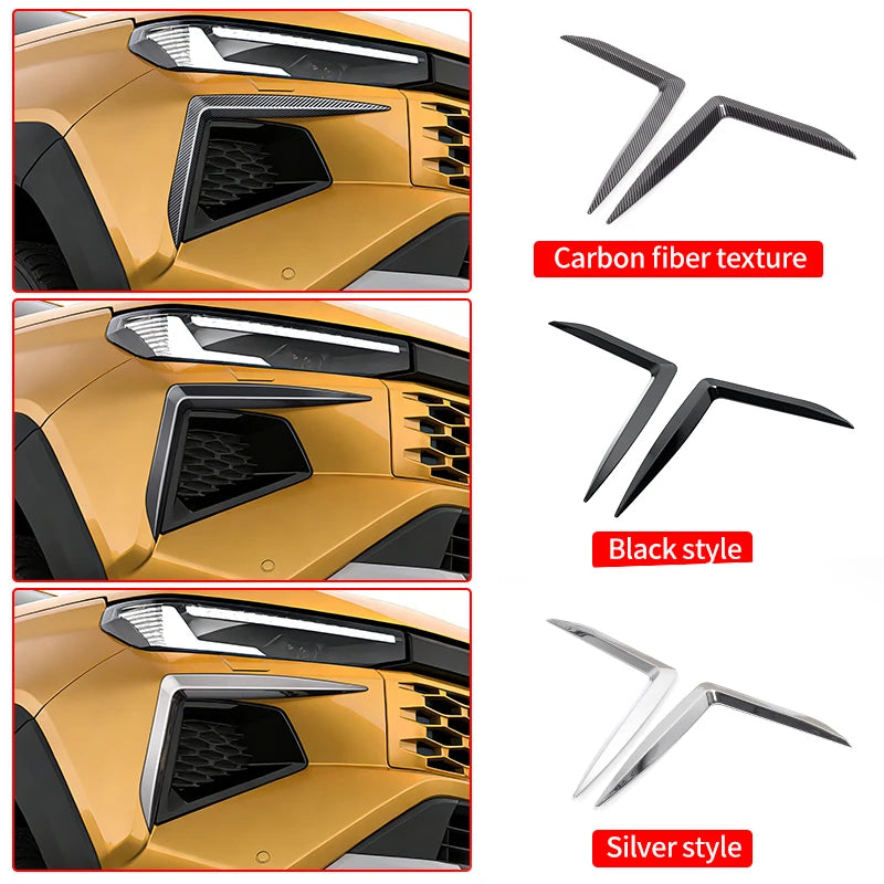 For 2026 Toyota Hilux Hilux Pickup Truck Front Fog Upper Trim
