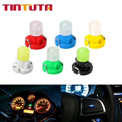 10PCS T3 Bulbs Interior 1SMD Dashboard Warning Indicator Wedge