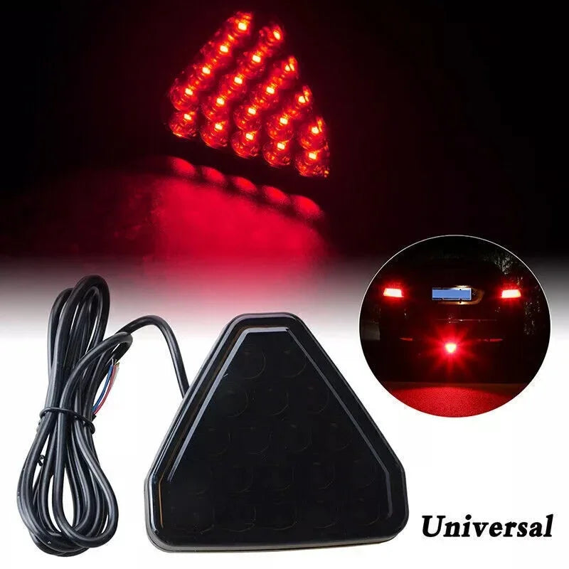 For Jdm Bba 19LED Brake Signal F1 Triangle Sport Rear Third Tail