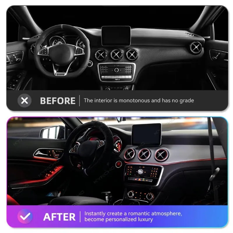 A Class W176 A180 Ambient Smart Upgrade Lighting Interior