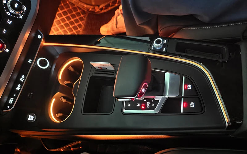 For Audi A4 S4 A5 S5 B9 2017-2025 Dashboard Ambient Bar Strip