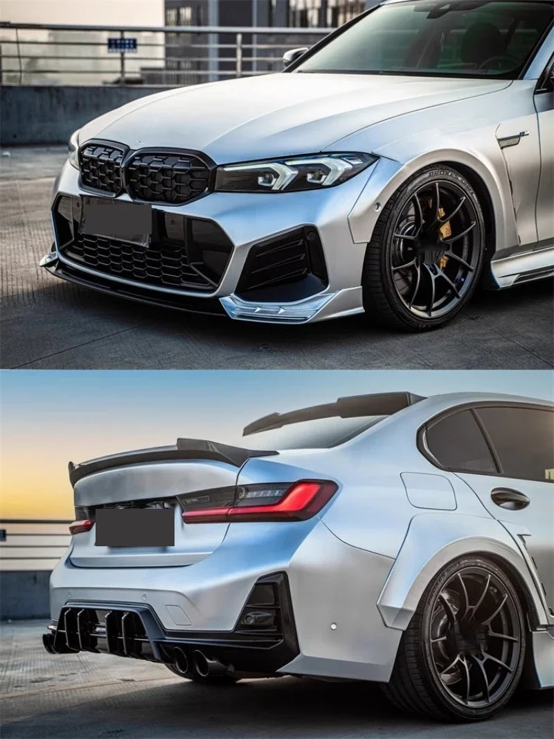 For BMW 3 Series G20 G28 23-25 Modified Front Rear Lip Quad