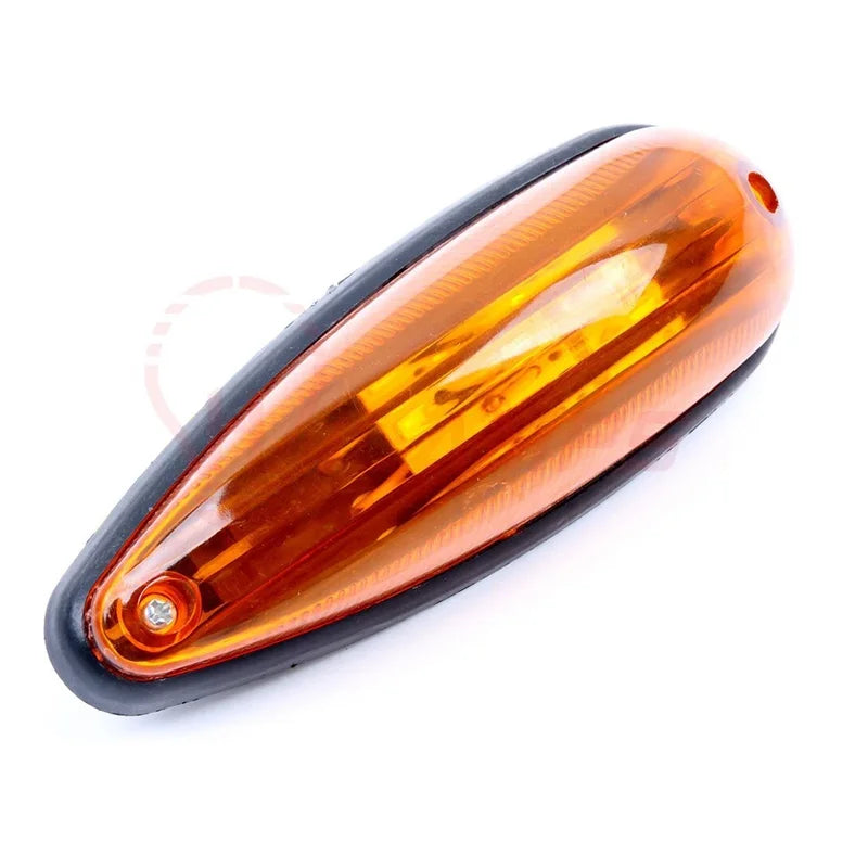 5X Amber Trailer Truck Bus 3LED Cab Roof Marker