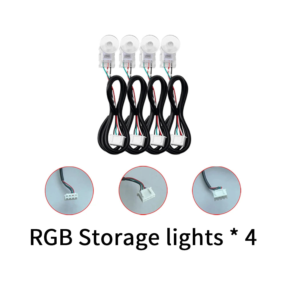 RGB APP Ambient Wire Strip Door Storage Footlight Main