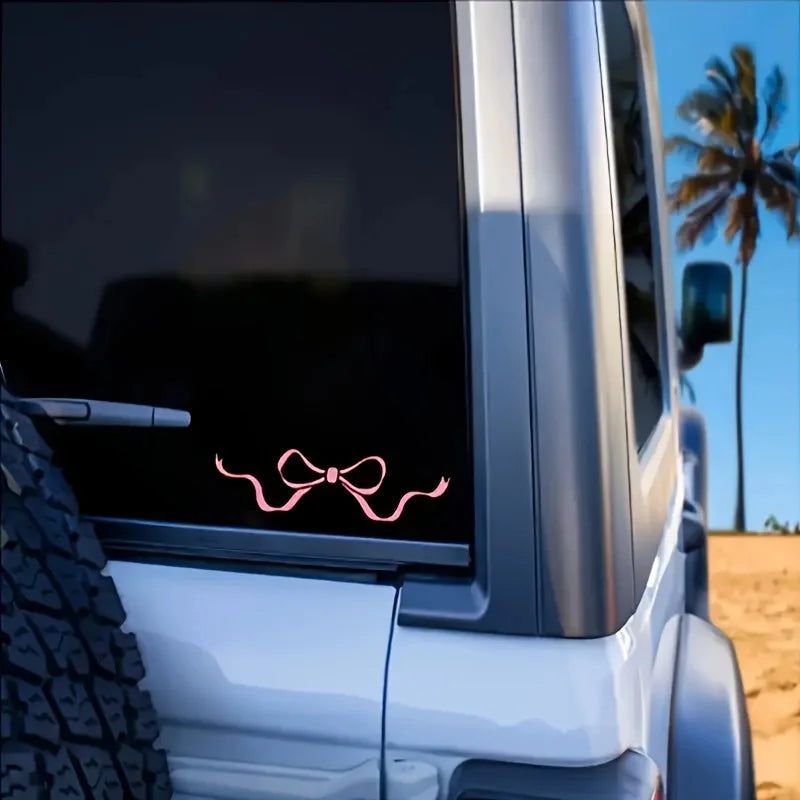 Cute Bow Decal Waterproof Fashion girl-style Sticker Window