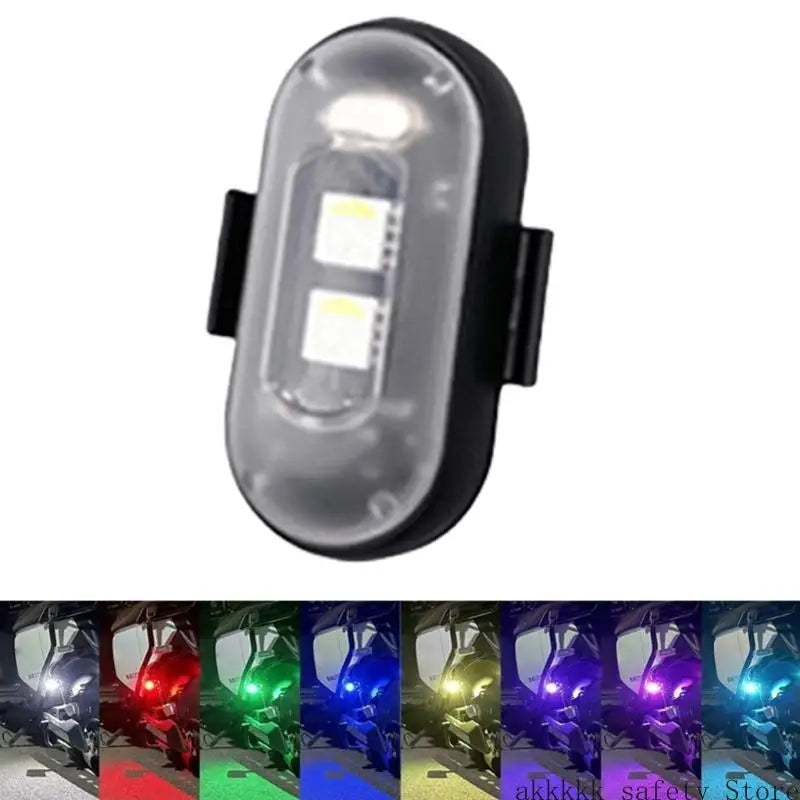 Xxff Wireless USB Rechargeable Waterproof Anti Collision Outdoor