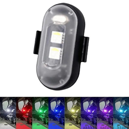 Xxff Wireless USB Rechargeable Waterproof Anti Collision Outdoor