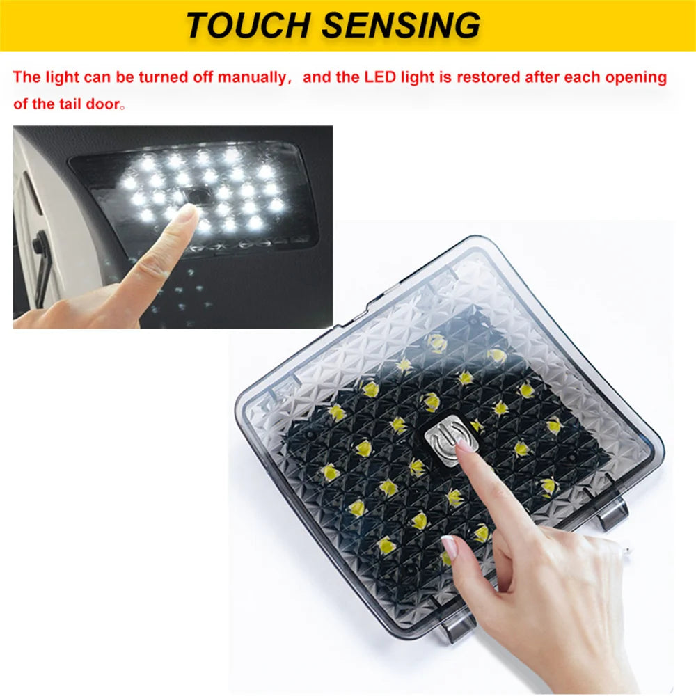 For Toyota RAV4 5TH White LED Trunk Cargo Lift Gate Inner Rear