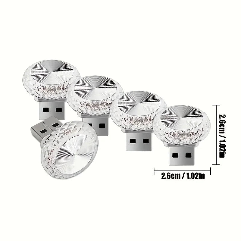 For Auto Interior Environment Light Computer Portable USB