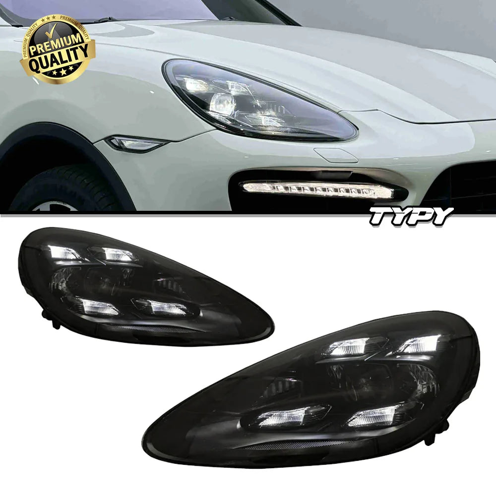For Porsche Cayenne 958.1 Typy 2011-2014 958 Headlights Upgrade