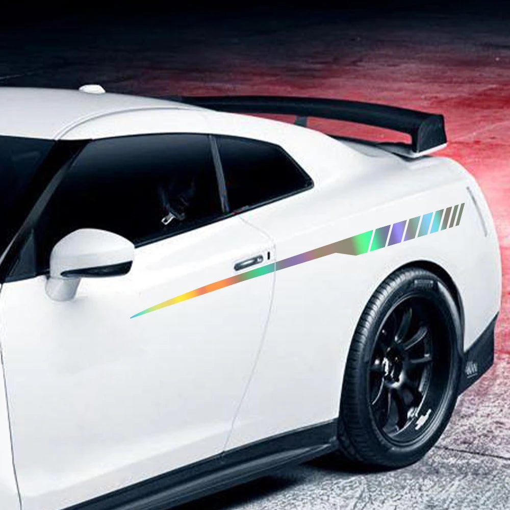Sticker Body Side Decal Kit Film Waterproof Vinyl Decals