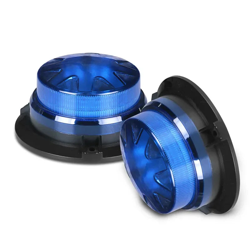 For Vehicle 1PC Battery 24LED Strobe Wireless Amber Emergency
