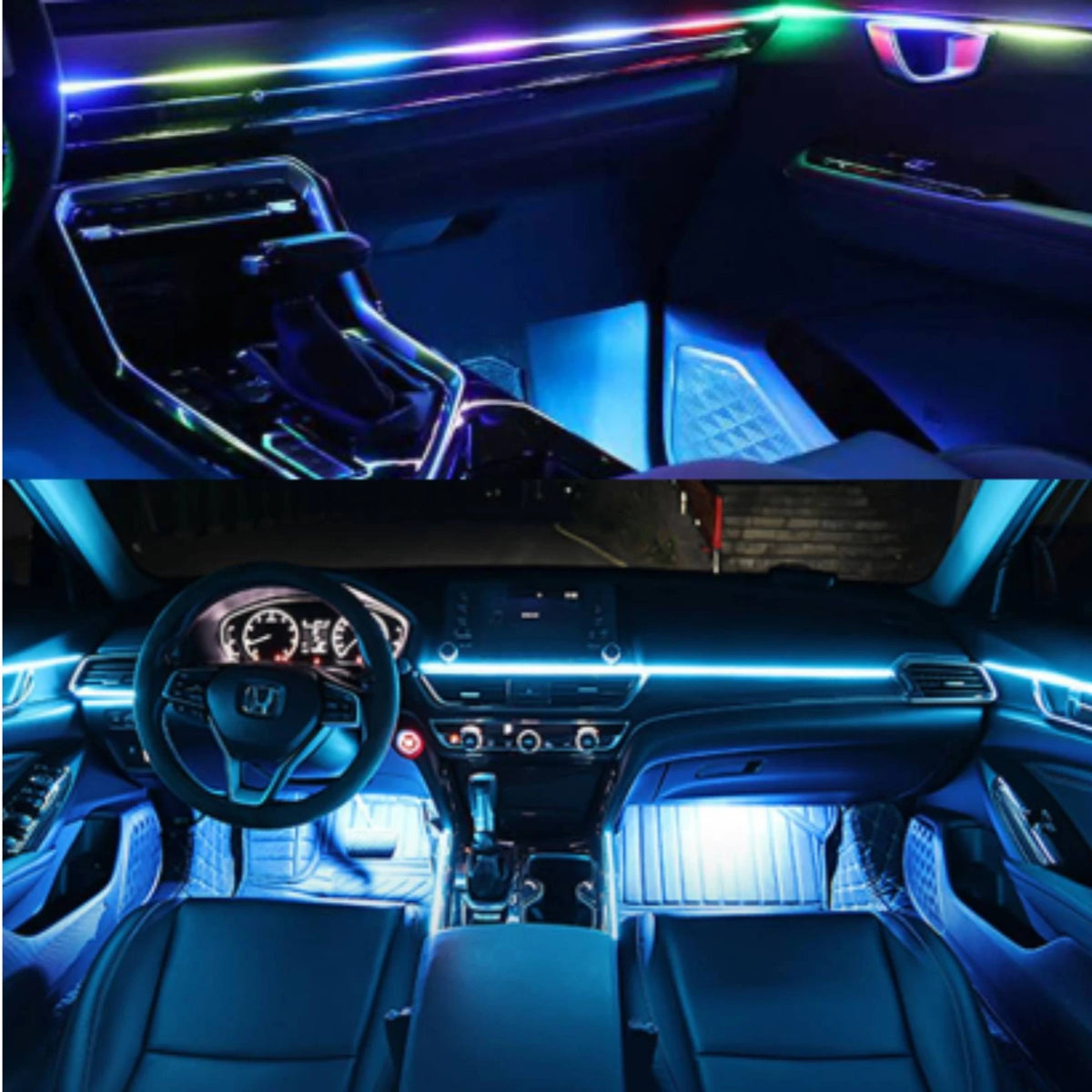 For Drivers Pieces Acrylic Interior APP Controlled Ambient