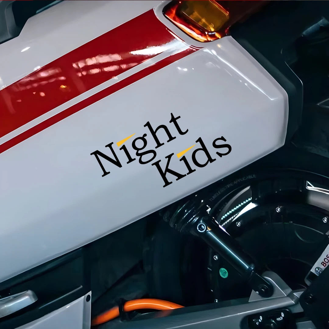 Night Kids Decal Sticker Initial D Vinyl Jdm Wangan
