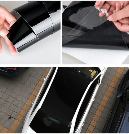 Super Glossy Piano Black Clear Protective Layer Vinyl Decal