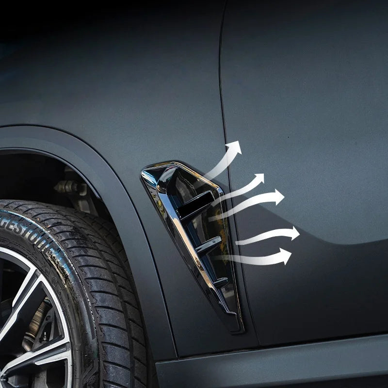 For BMW X5 G05 X5M F95 Side Spoiler Wind Knife Shark Gill Vent