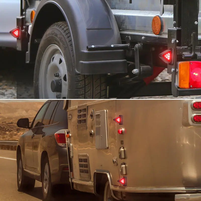 For Man Volvo Trailer 12V 24V dual-sides Truck Side Marker