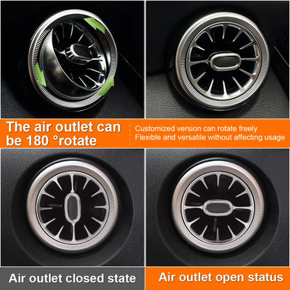 For W205 X253 Glc Mercedes Benz C Colors Turbine Air Vents