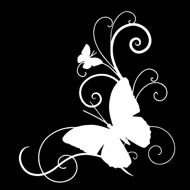Sticker Stickers Butterfly Personality car-styling Custom Pvc