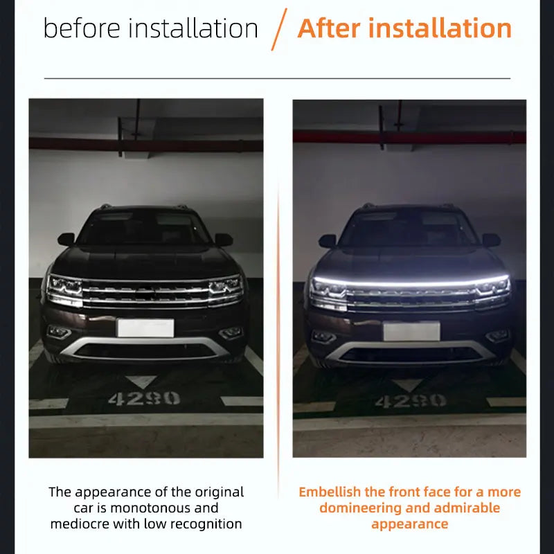 Scan Starting Dynamic Hood Strip Turn Signal Ambient Daytime