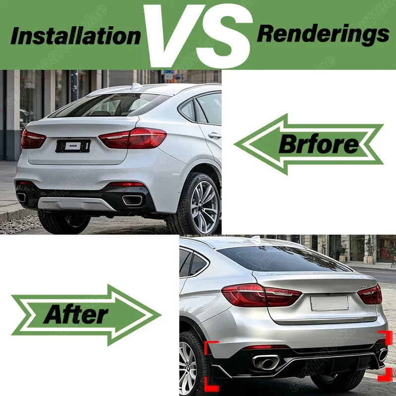 For BMW X6 F16 2014 2015 2016 2017 2018 2019 Automobile Darth