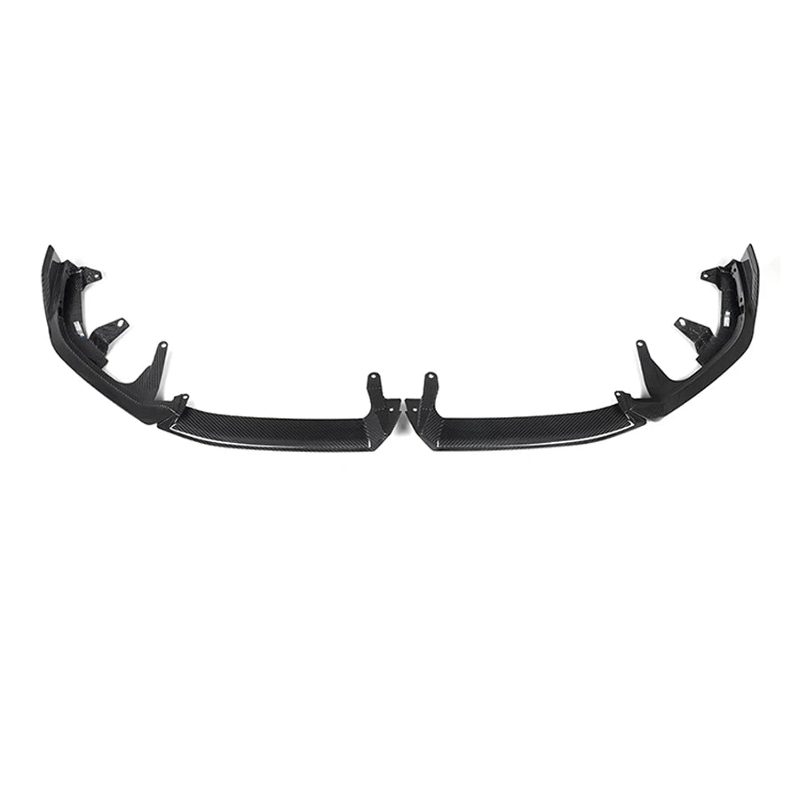 For BMW 5 Series G60 I5 Front Spoiler Dry Carbon Fiber Lip Chin