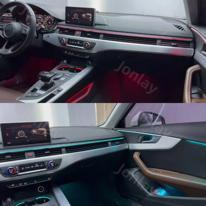 For A4L S4 B9 A5 S5 Jonlay Ambient 2017-2025 Interior Atmosphere