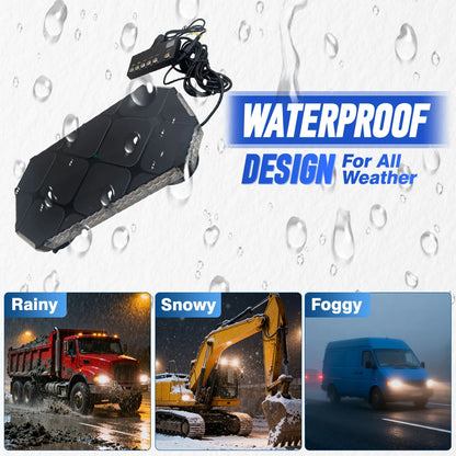 12-24v 42LED Strobe Warning Roof Emergency Safety Flashing