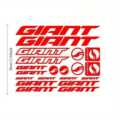 For Kit Giant Adhesive Bike Flat Sticker Stickers Mtb Bdc Bicycle