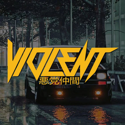 Violent Decal Jdm Stickers Creative Fashion Trucks Motorcycles