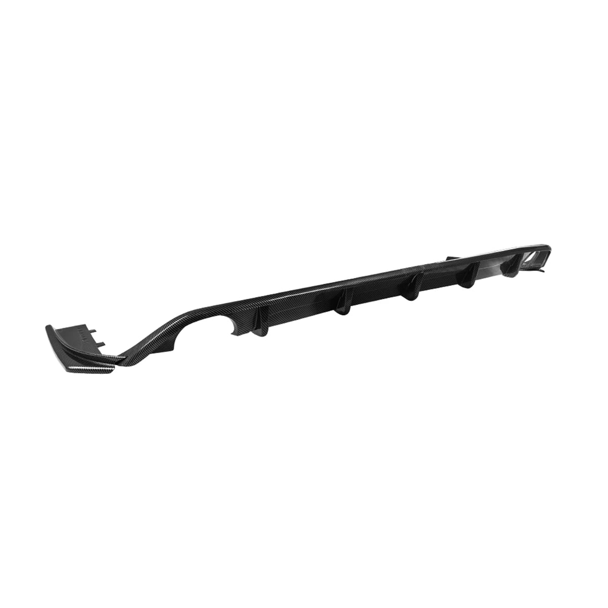 For BMW 3 Series G20 G21 Carbon Fiber Look Gloss Black Rear