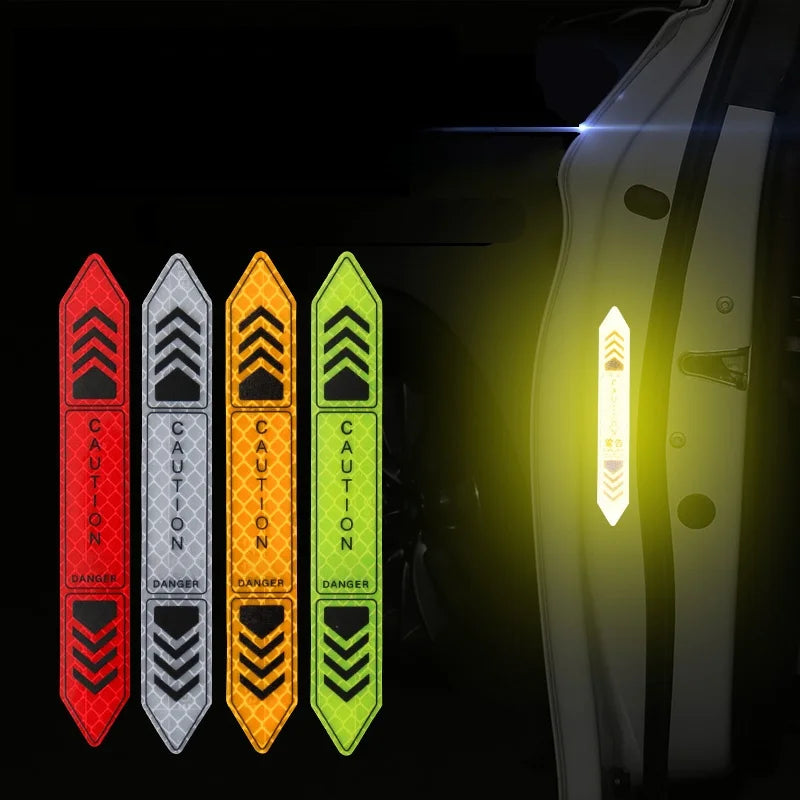 Door Reflective Sticker Night Safety Warning Tape Waterproof