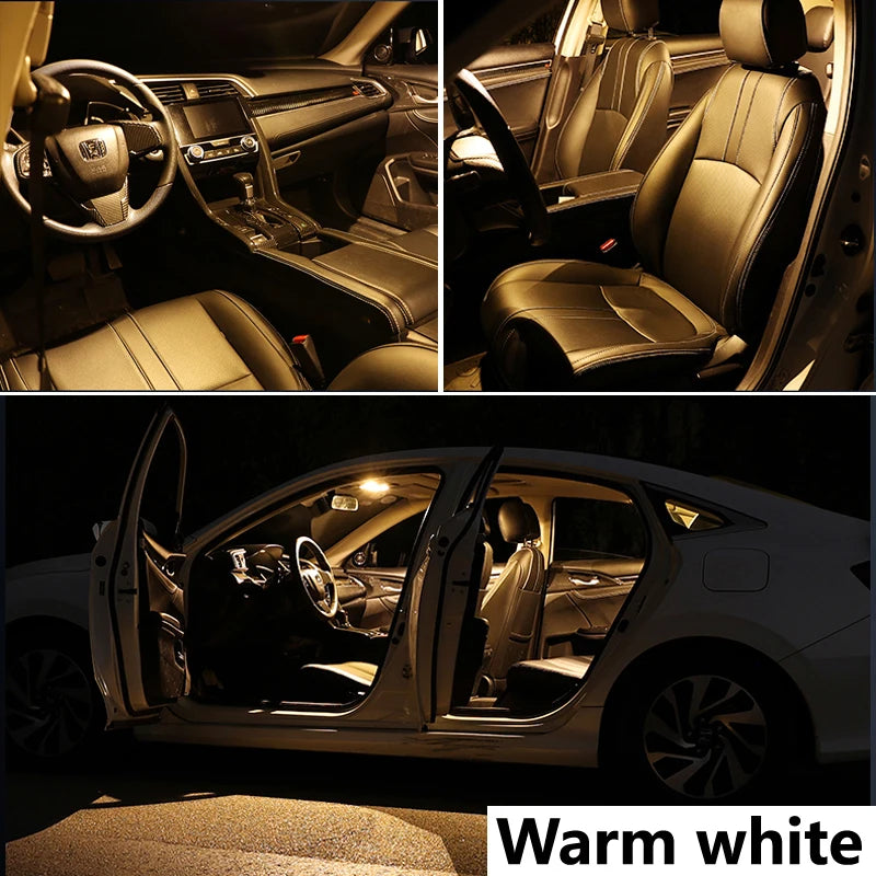 For Jeep Compass 2007 2008- 2018 Bulb Interior Dome Map Kit 2019