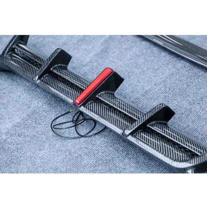 For BMW X3M F97 X4M F98 2019 Carbon Fiber Diffuser Back Lip Rear