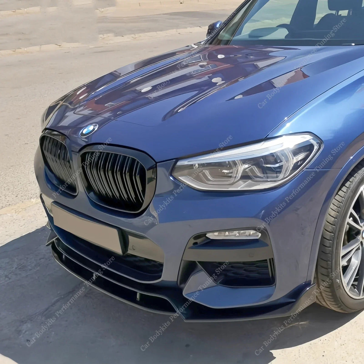 For BMW X3 G01 X4 G02 4PCS Performance Front Bumper Splitter Lip