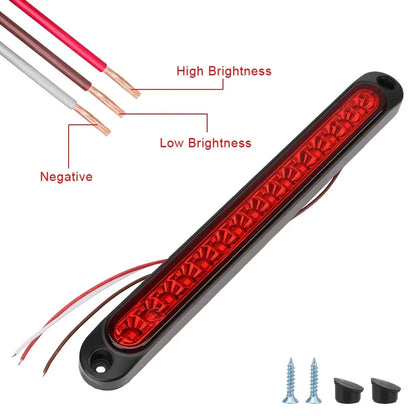Bar 15-led multi-function Brake Signal Side Marker Turn Warning